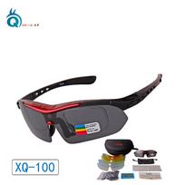 Dviračių akiniai Lauko sportas Maratono bėgimas Vėjui atsparūs akiniai raudona