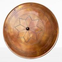 Greek Warrior Shield Replica  Medieval Trojan Troy Shield  Handmade Ancient Greek Armor  Movie Prop  Home Decor Gift