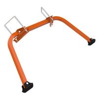 Oranžinis/pilkas kopėčių laikiklis Nešiojamas kopėčių stabilizatorius Buitinių kopėčių stabilizavimo pagalbinis įrankis Orange