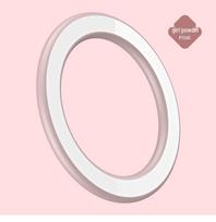 MagSafe Strong Magnetic Wall Sticker Phone Holder rožinė