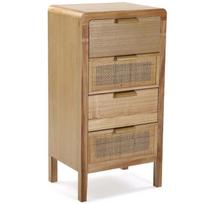 Commode - VERSA - Skopje - 4 drawers - Wood - Brown