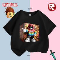 Roblox Kids T-Shirt Colorful Hoodie Design Trendy Fashion Casual Top for Boys Girls 110