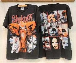 Vintage 90#039s Slipknot Shirt Band Shirt Black Gift Fan Tshirt Reprint S5XL Unisex T-Shirt S brown