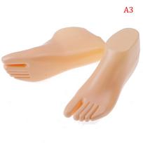 2pc/1Pair Nude/Clear Plastic Female Feet Mannequin Model For Foot Thong Style Sandal Jewerly Sandal Shoe Sock Display