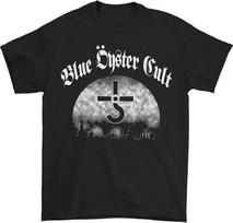 Vtg Blue Oyster Cult Band Heavy Cotton Black All Size Unisex Shirt KN198 Unisex T-Shirt S įvairiaspalvis