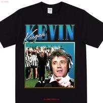KEVIN KEEGAN Tribute marškinėliai Niukaslo sirgaliams Vintažiniai 90-ųjų Sirgalių Citatos ilgomis arba trumpomis rankovėmis S įvairiaspalvis