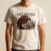 Hot Neurosis Band Short Sleeve White T Shirt All Size For Men S black