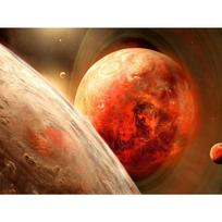 Diamond Painting Full Round Scenic Planet Embroidery Picture Rhinestone Diamond Mosaic Home Decor 20X30CM