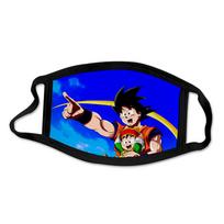 Šokantis Juokingas Raštas Veido Kaukė Burna 1vnt Apsauganti nuo Dulkių Unisex Anti Dust Dragon Ball Japonų Anime Kaukės  Adult