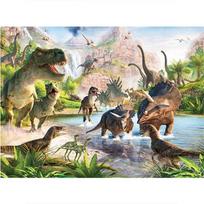 Pilnas 5D „pasidaryk pats“ deimantinis tapybos dinozaurų eros deimantinis siuvinėjimas Visiškai klojamas kryželiu namų dekoras, rankų darbo dovana 20x30cm