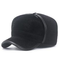 NORTHWOOD Žieminiai plokščios viršutinės viršutinės kepuraitės vyrams Ausinės sušildo Snapback Skrybėlė Vyriška sunkvežimio kepuraitė tėčio kepurė 58 cm pilka