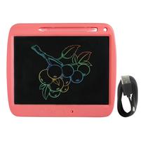 Įkraunama LCD rašymo planšetė 9 colių rašymo ranka piešimo planšetė su rašiklio užrakto mygtuku rožinė