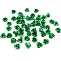 100/150/200 vnt. Rožių gėlių palaidi karoliukai 8 10 12 mm pakabukas Didmeninė prekyba karoliais apyrankių papuošalų gamyba 12mm 100Pcs žalia