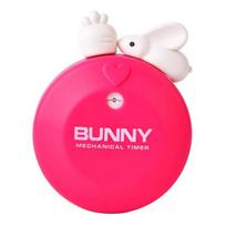 Fashion Accurate Clear Scale Baking Timer Cute Cartoon Elephant Shape Kitchen Timing Tool Home Supplies rožinė raudona spalva