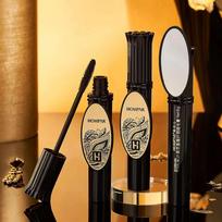 Thick Curling Mascara Eyelash Primer Set Silk Waterproof Lasting Mascara 1 Pcs beige