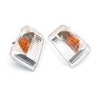 ESC ESP909 2 vnt. Šoninio veidrodžio posūkio signalo lemputė ORANŽINIS stiklas R+L 71748253, 71748252 Fiat Peugeot Citroen MK3