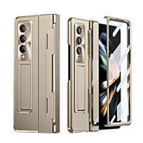 „Samsung Z Fold 4“ nešiojamas, sulankstomas dėklas, skirtas „Samsung Galaxy Z Fold 4 5g Fold4“ stiklinei plėvelei. for samsung z fold 4 juoda