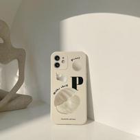 Perlinė kriauklė ir sviestinis duonos pyragaitis Mielas animacinis personažas Kriauklė skirta Iphone 12 Mini 7 8 Plus X Xr Xs Max 11 13 Pro Max Silikoninis telefono dėklas for iphone 13 mini