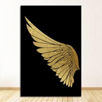 Meno drobės tapyba Paveikslų galerija Plakatai ir spaudiniai svetainės interjerui Namų dekoras Šiuolaikinė abstrakti svajonių sparnų siena 21cm×30cm NoFrame black