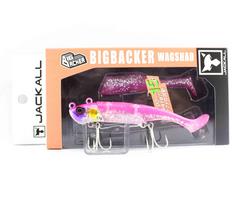 Jackall Big Backer Wagshad 15 grams 90 mm Sinking Lure Pink Silver (5365)