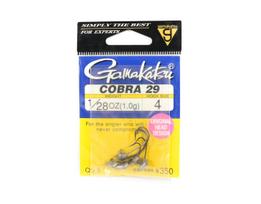Gamakatsu Jig Head Cobra 29 1 gramas Dydis 4, 5 vnt. pakuotėje (3008 m)