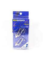 Major Craft Jig Head Wind Slim 7 grams Treble Size 2 JPWSH-1/4/SV (2432)