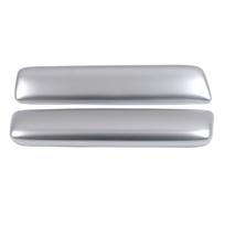 For Toyota Sienna  2022 2023 4th Car Center Console Armrest Box Panel Frame Cover Trim Decorate Refit Sticker Anti Matte Silver