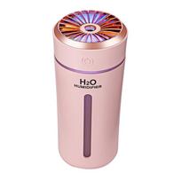 270 ml Nešiojamas Mini Oro Drėkintuvas USB Ultragarsinis Eterinių Aliejų Aromaterapinis Anijonų Rūko Generatorius LED Naktinė Lemputė T Namams Automobiliui Valytuvas Plug-in model beige