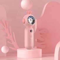 Mielas Triušio Veido Drėkintuvas Drėkinimo Prietaisas Mini Nešiojamas Įkraunamas Kvepalų Aromato Difuzorius Veido Rūko Gaminimo Aparatas Purkštuvas Pink