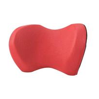 Car Neck Headrest Pillow Car Accessories Cushion Auto Seat Head Support Neck Protector Automobiles Seat Neck Rest Memory raudona