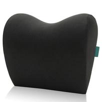 2pcs /1pc Car Headrest Neck Pillow For Seat Chair In Auto Memory Foam Cotton Cushion Fabric Cover Soft Head Rest Travel Black 1pc gray