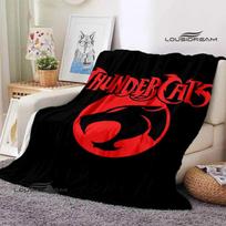 Thundercats Animacinis spaudinys antklodė Vaikų šilta antklodė t Flanšinė antklodė Namų kelioninė antklodė lovos užtiesalai Gimtadienio dovana 125x150cm red