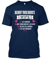 Delivery Truck Driver Standard Unisex T-Shirt S