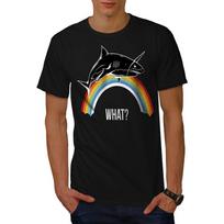 202O Shark Rainbow Cool Unisex T-shirt Fishing Graphic Design Printed Tee S