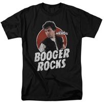 Nerdų kerštas Booger Rocks filmas Dudley Unisex marškinėliai S