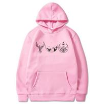 Aktorius Velaris Hoodie Night Court Acotar Pullover Throne of Glass SJM megztinis su gobtuvu City of Starlight Sarah J Mass Hoodies Unisex Hoodie L