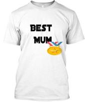 My mum Unisex T-shirt XXXXL black