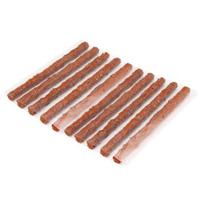 10vnt./daug Automobilio Motociklo Padangų Remonto Juostelė Sandarinimo Lopas Padangų Priežiūra Atstatymas 200*3.5mm brown