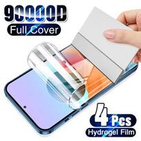 4 vnt. hidrogelio plėvelė, skirta Samsung Galaxy S24 S23 S20 S21 S22 Plus Ultra FE Note 20 9 10 Plus A52S A30 A53 A51 A50 A21S hidrogelio plėvelė Samsung Galaxy S24 Ultra gryna