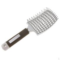 Curved Massage Detangling Paddle Brush Detangler balta