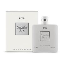 RIYA CHEVALIER BLANC For Men & Women Eau De Parfum Spray Aromatic, Cedarwood, Leather 100 ML,  Soft Power Fragrance/Distinguished Fragrance (White) 100 ml