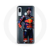 Samsung Galaxy A20 dėklas miguel oliveira moto gp trophy ktm juoda