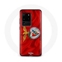 Coque Samsung Galaxy S20 Ultra slb benfica fond rouge raudona