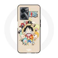 Coque Realme V23 Manga animé One Piece Straw Hat Crew