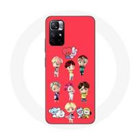 Coque Redmi Note 11 5G BTS TinyTAN Animation BT21 Affiche
