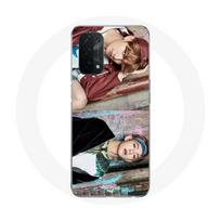 Coque pour Oppo A74 5G BTS Kim Taehyung Et Jungkook Taekook Teaser Not Today You Never Walk Alone