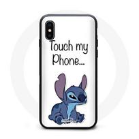 Case - Stitch - IPhone XS Max - Soft - Black - Mixed