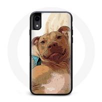 Coque Iphone X Pitbull mignon