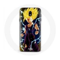 Coque Samsung Galaxy J3 2017 Dragon ball z Super SSJ2 Gohan