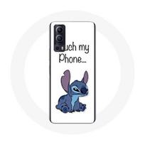 Coque Vivo Y72 Lilo et Stitch mignon Fond blanc balta